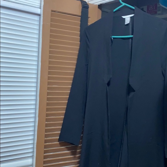 H&M Lightweight Long Blazer Jacket - Picture 7 of 11